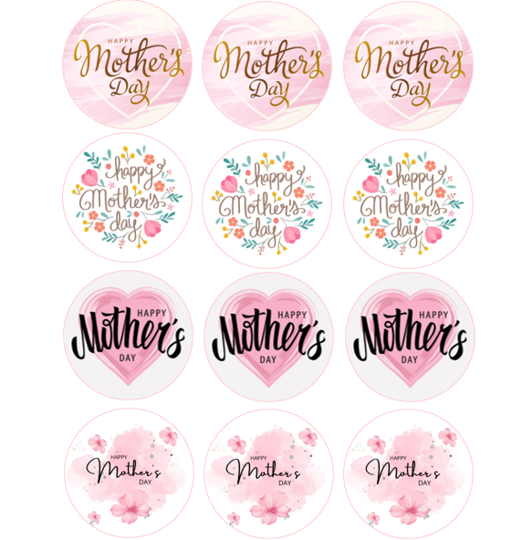 Mother's Day Edible Images