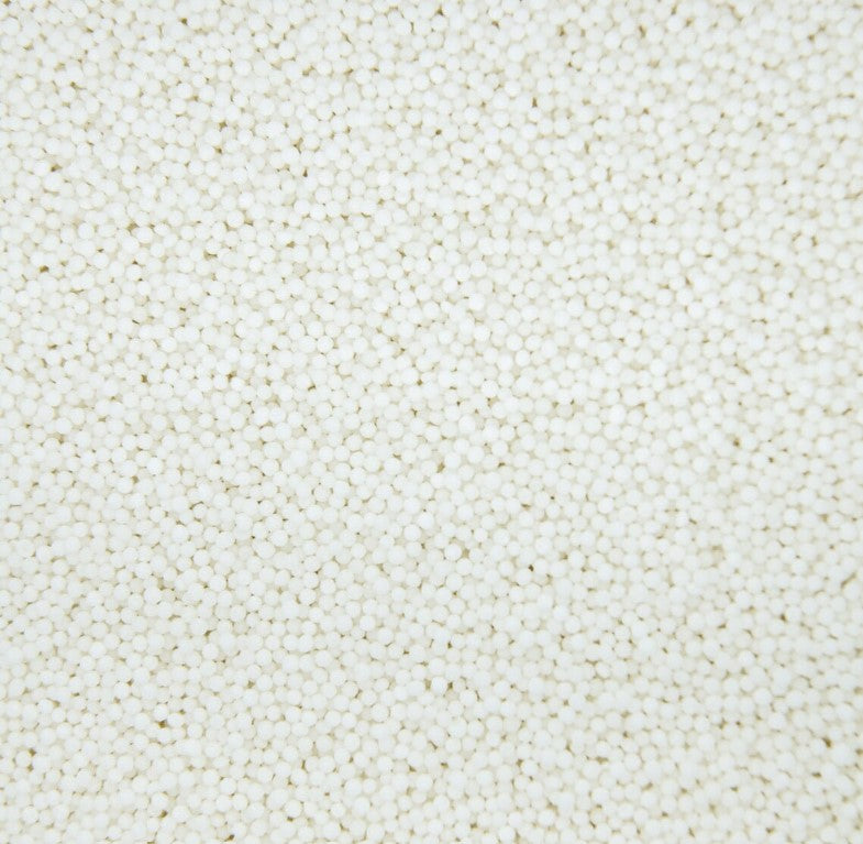 White sprinkles - nonpariels (80g)