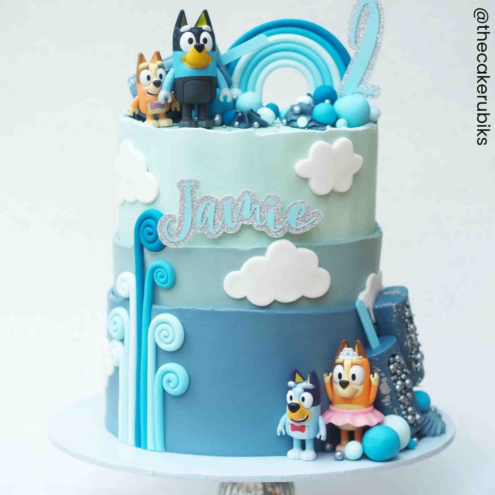 10" Baby Blue Masonite Cake Board