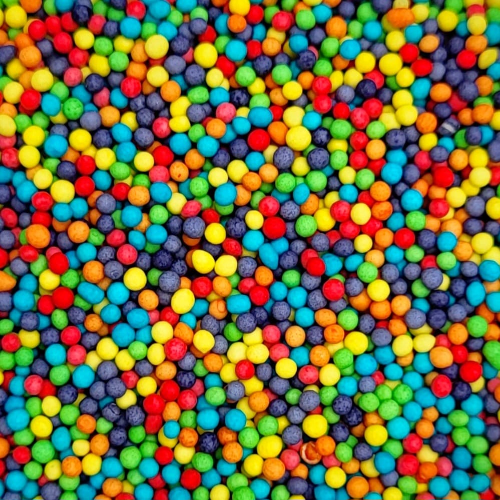 Rainbow sprinkles pride mix - nonpariels (80g)