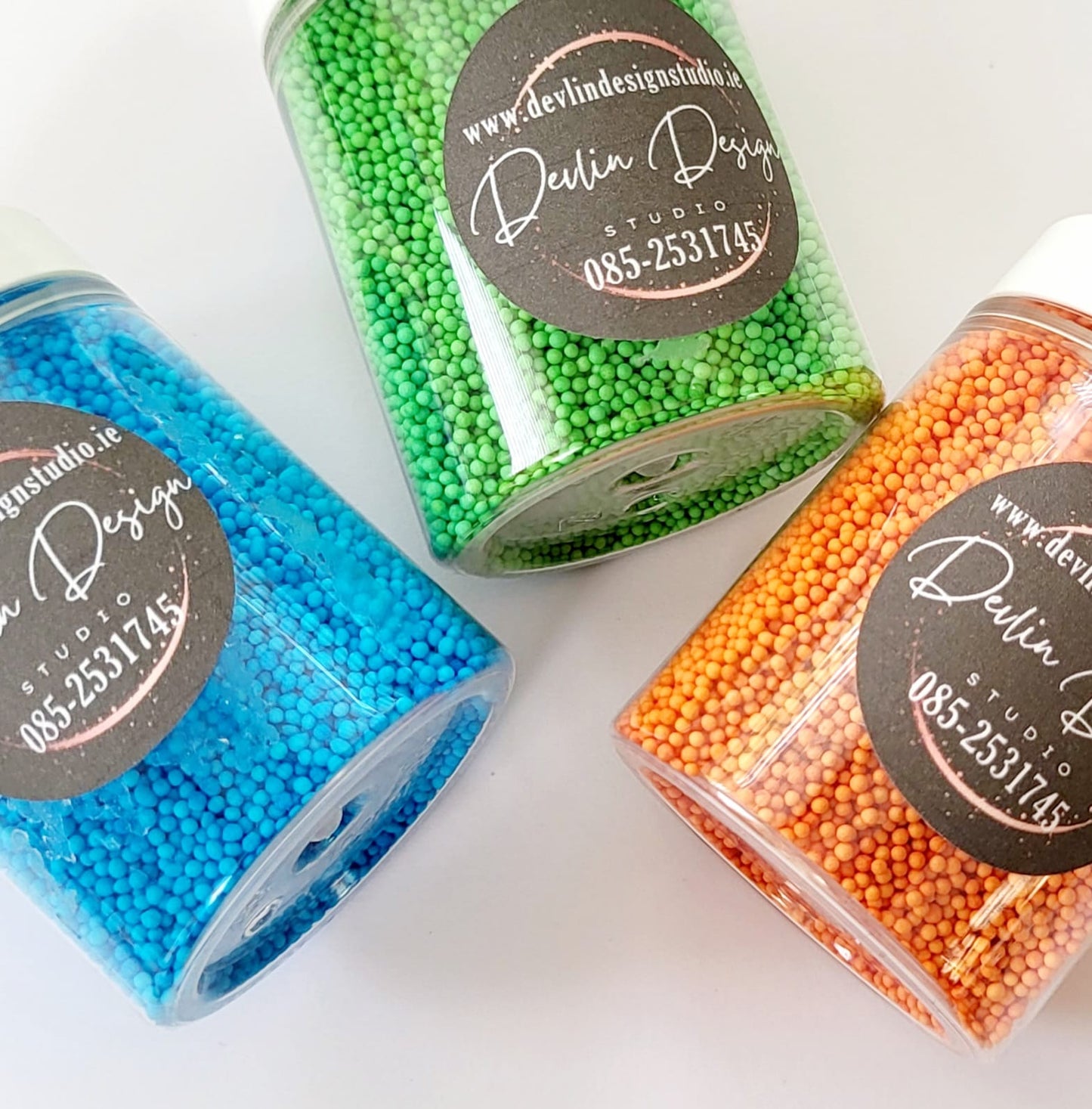 Blue sprinkles - nonpariels (80g)