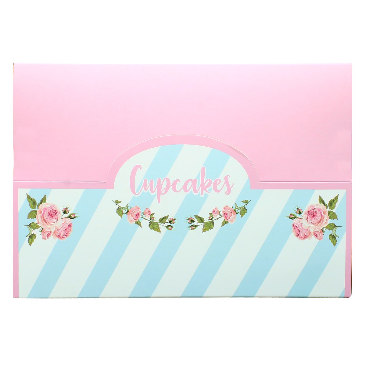 Afternoon tea cupcake display boxes (6 full size/12 mini cupcakes)