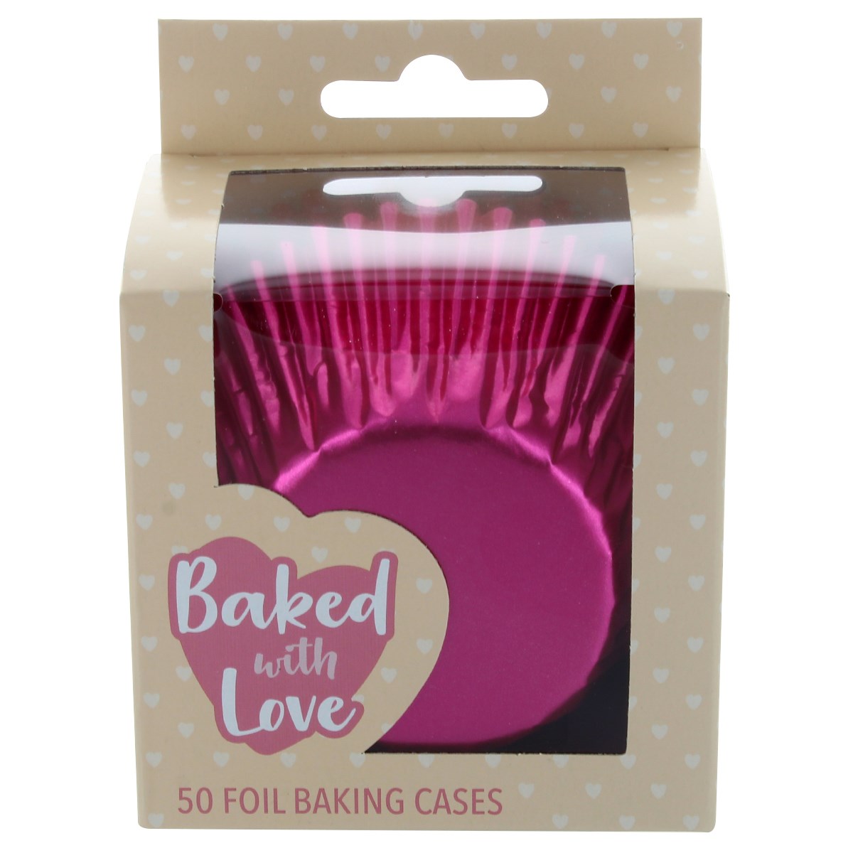 DARK PINK FOIL Cupcake Liners 