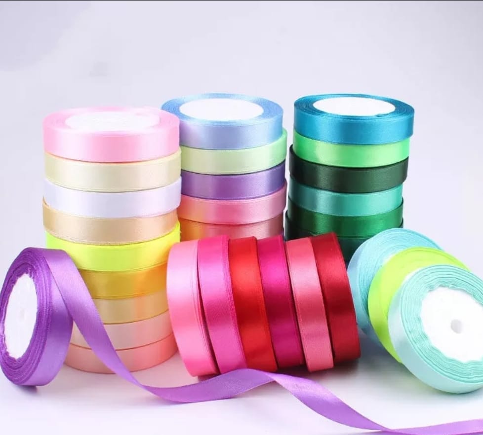 Satin Ribbon - Solid Colour