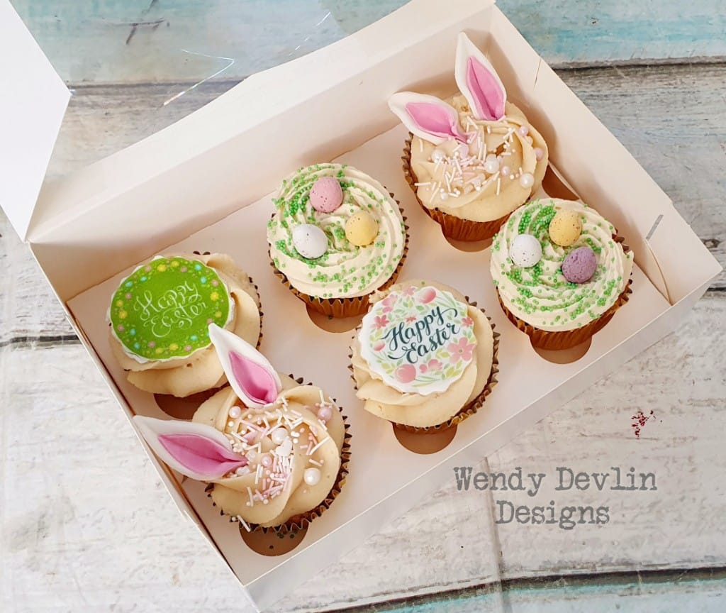 Easter - box of 6 cupcakes (Thurs 28th March)