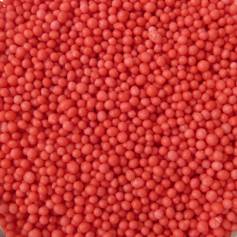 Red sprinkles  - nonpariels (80g)