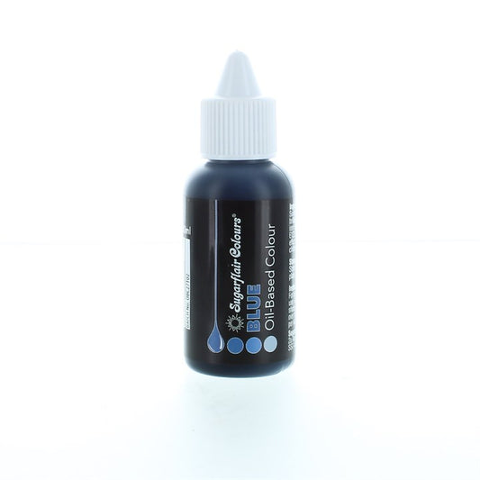 Blue - Sugarflair OIL BASED food colour (30ml)