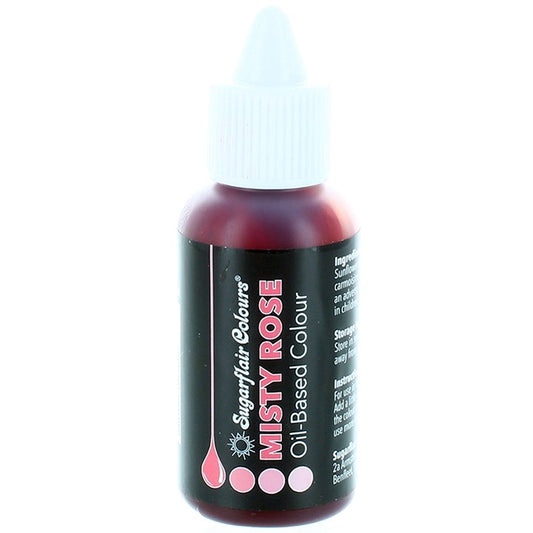 Misty Rose (pink) - Sugarflair OIL BASED food colour (30ml)