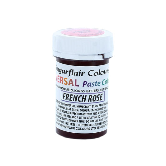 French Rose (Pink) - Sugarflair Universal Paste