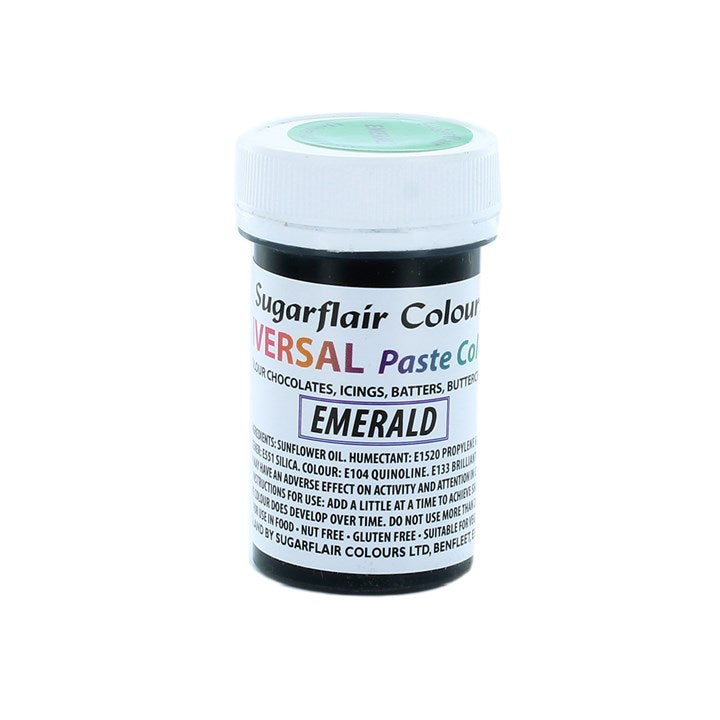 Emerald (Green) - Sugarflair Universal Paste