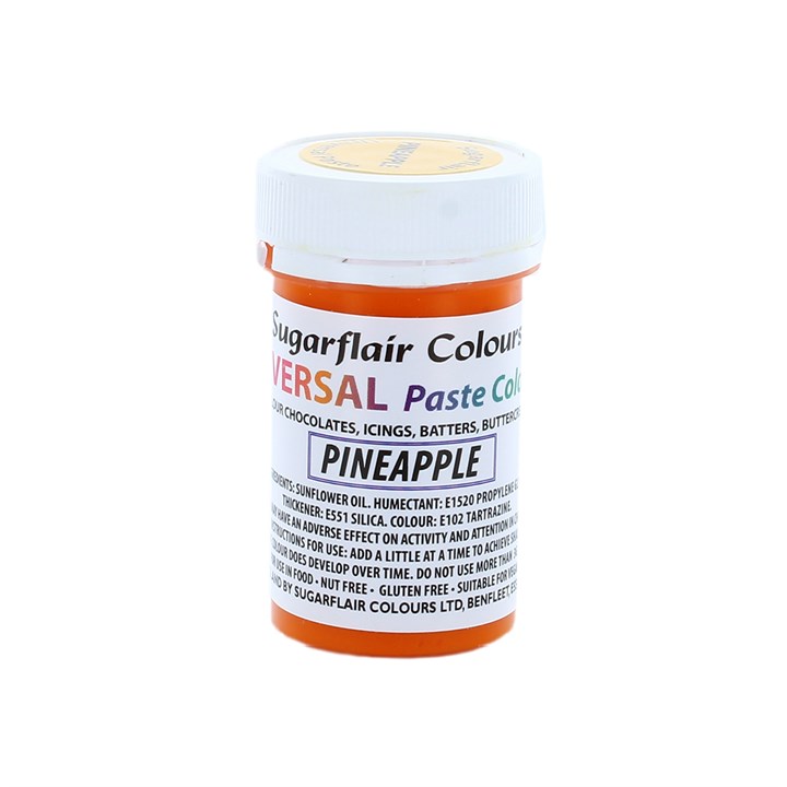 Pineapple (yellow) - Sugarflair Universal Paste