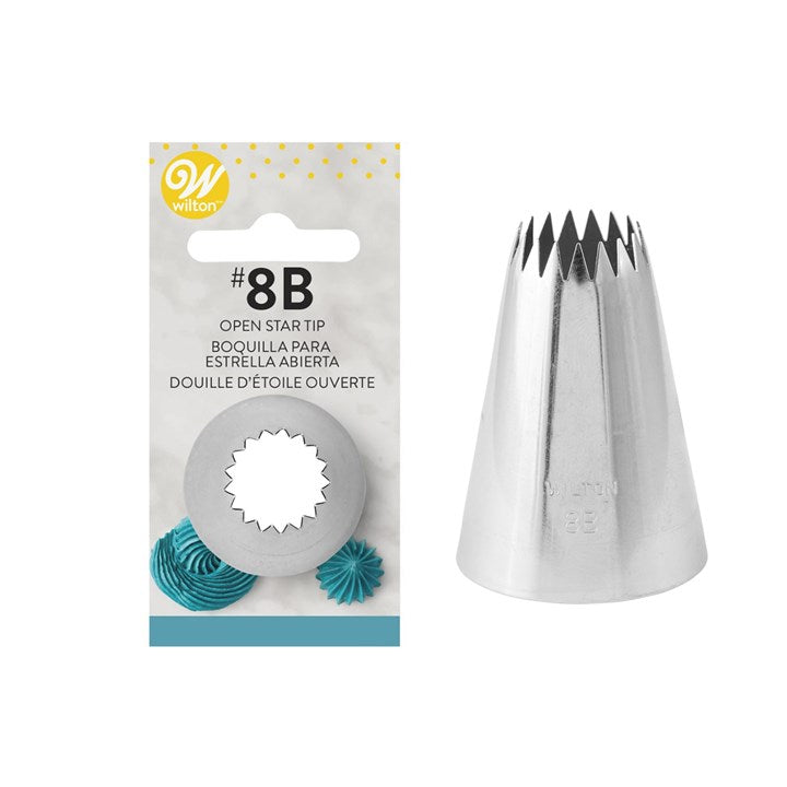 8B open star Wilton large nozzle