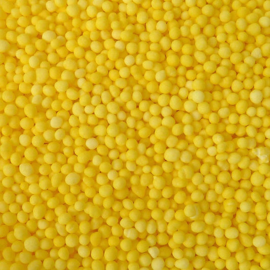 Yellow sprinkles  - nonpariels (80g)