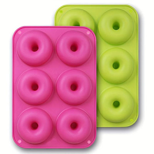 Donut mould - 6 hole silicone