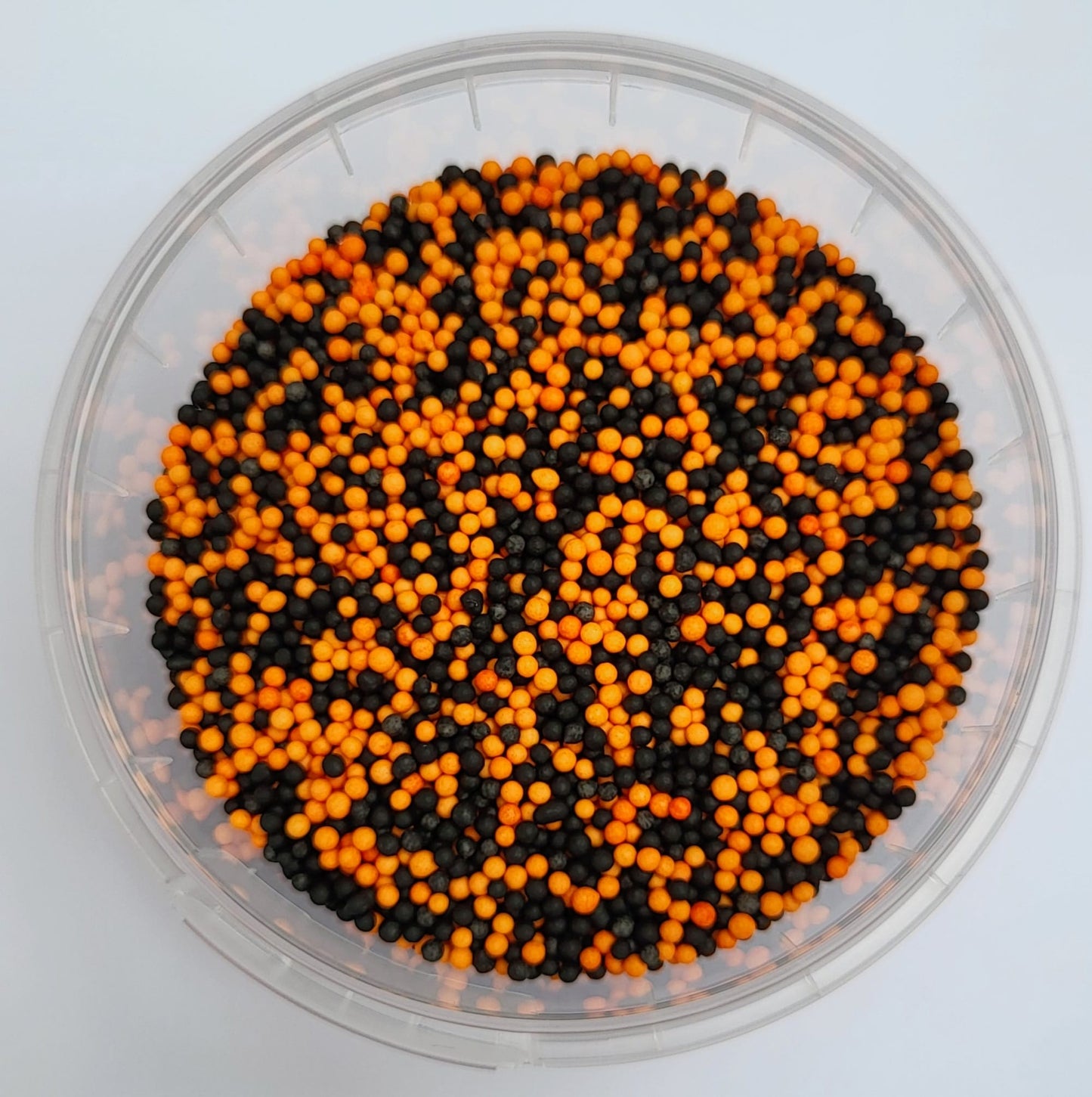 Orange & Black Halloween sprinkles  - nonpariels (80g)