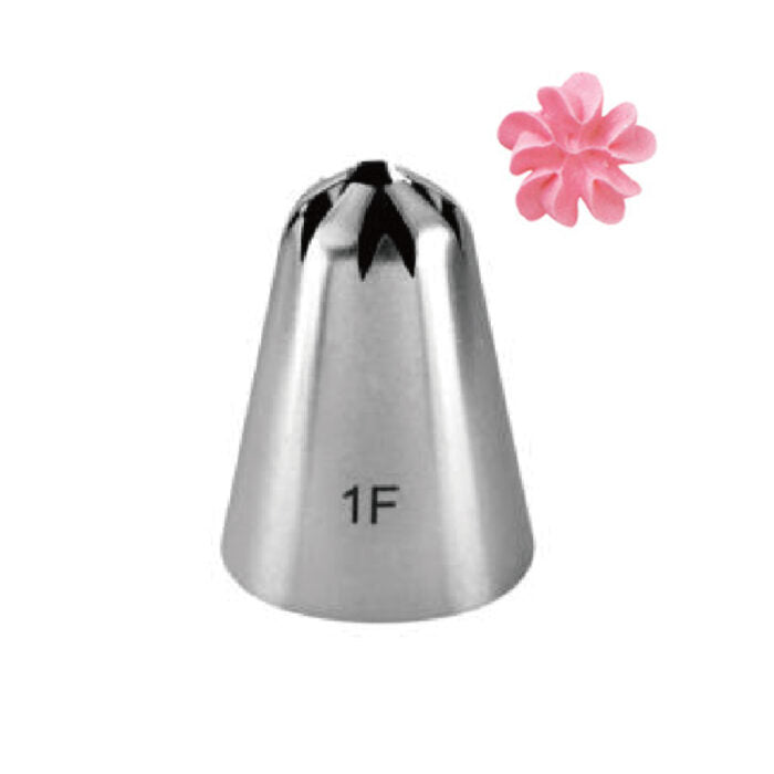 1F Jem/PME Drop Flower piping nozzle - 5 split petals