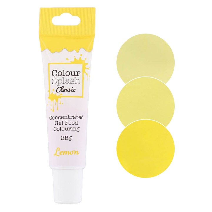 Colour Splash gel - Lemon Yellow