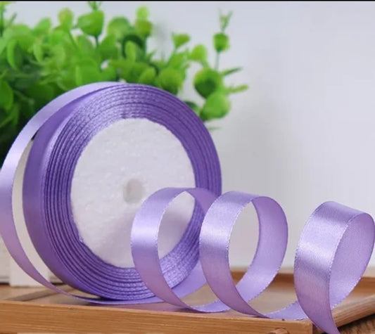 Light Purple / Lilac Satin Ribbon (15mm)