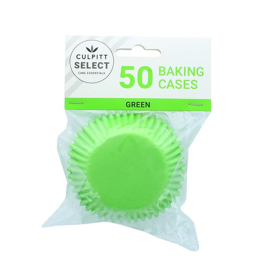 50 pack GREEN muffin/cupcake cases