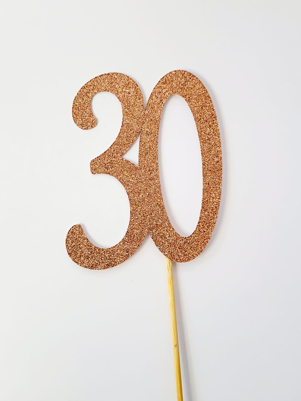 30th Birthday Cake Card Topper