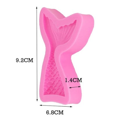 Silicone Mermaid Tail Mold