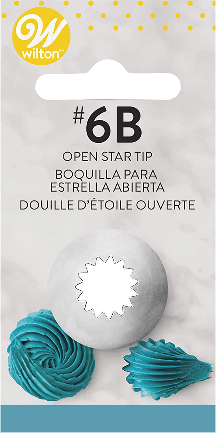 6B open star Wilton large nozzle