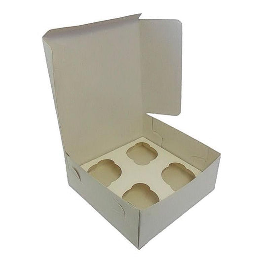 4 Hole Cupcake Box (no window)