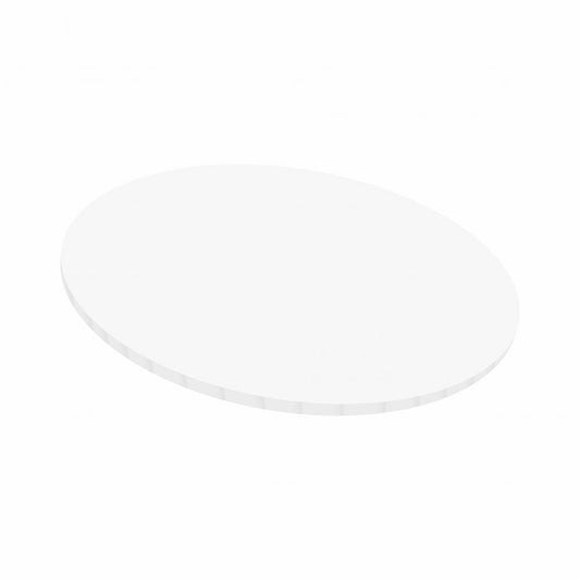 12" White masonite cake board