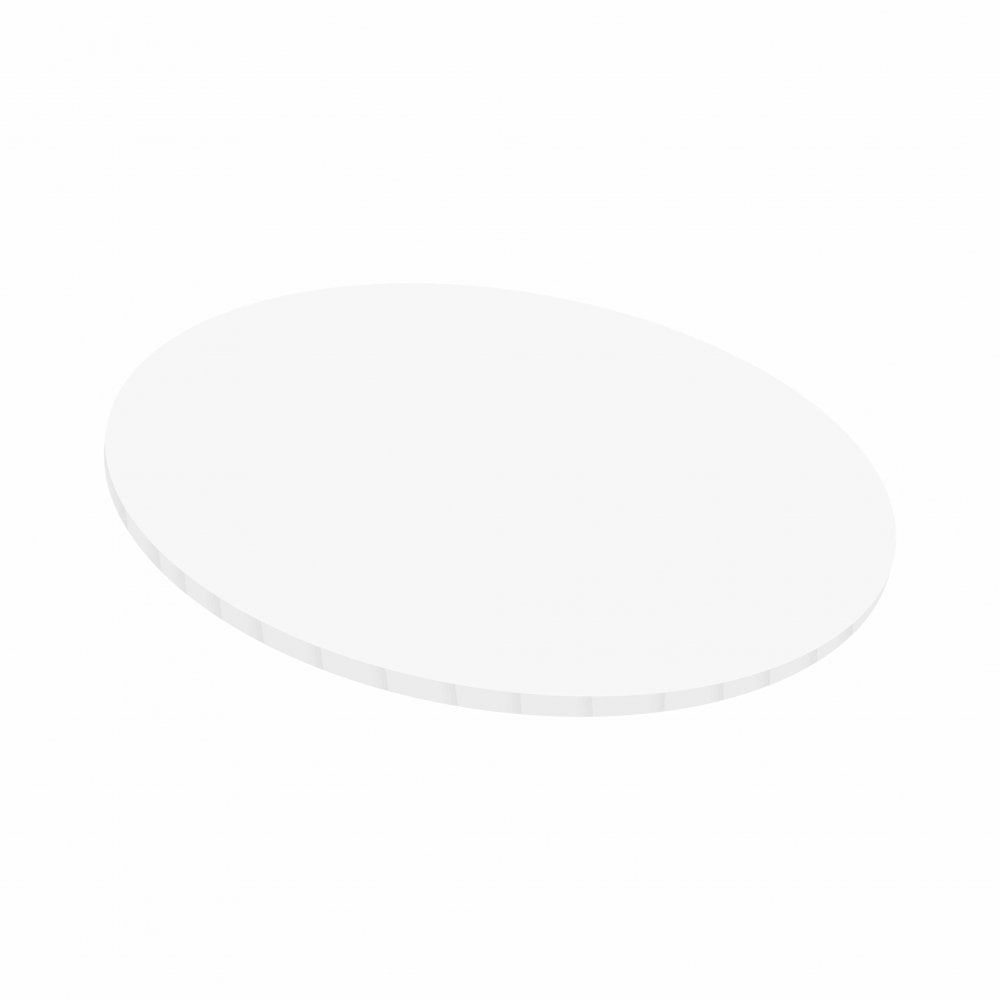 14" Masonite White Cake Board