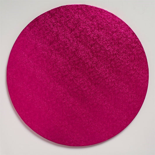 12" Hot CERISE Pink Drum (round board)