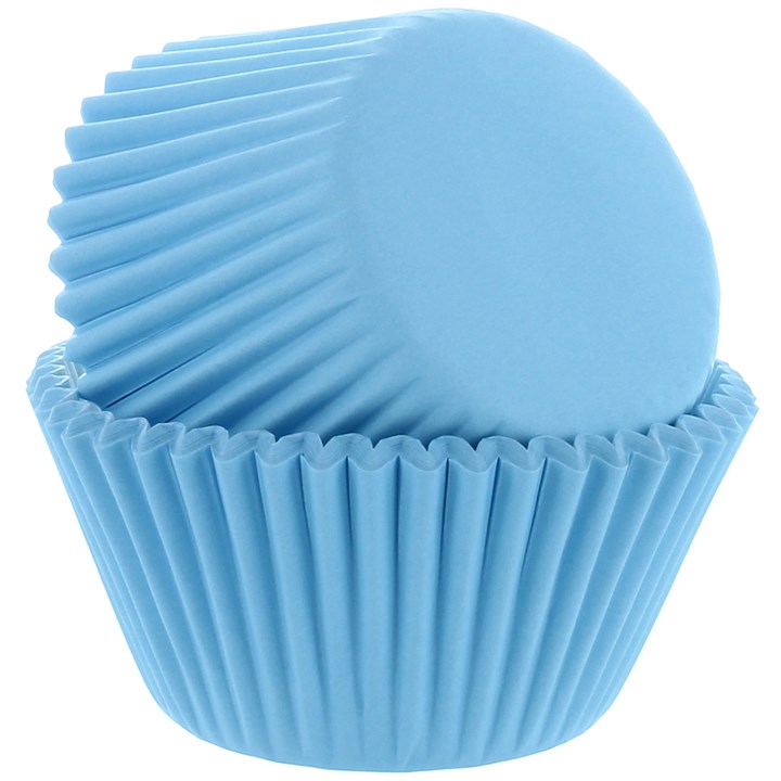 50 pack BLUE muffin/cupcake cases