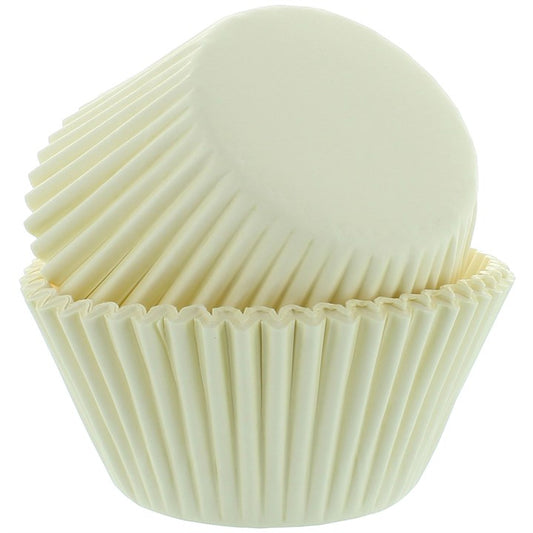 250 IVORY muffin/cupcake cases