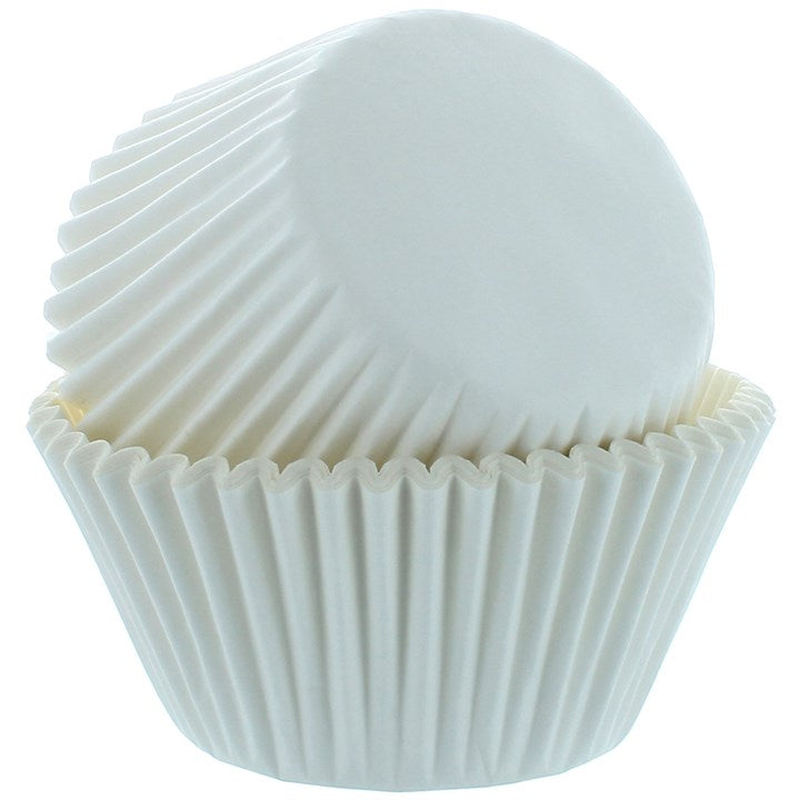 250 WHITE muffin/cupcake cases