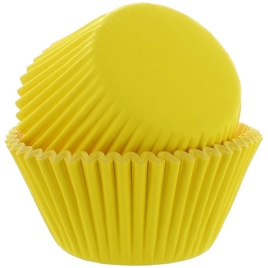 250 YELLOW muffin/cupcake cases