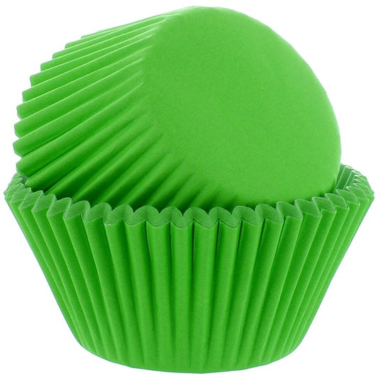 250 GREEN muffin/cupcake cases