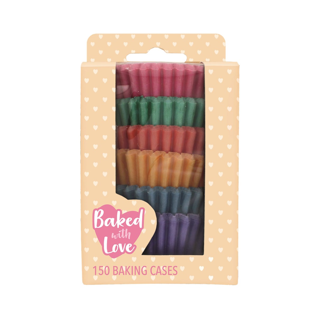 Mini Brights Cupcake Cases - 150 pack (Baked With Love)