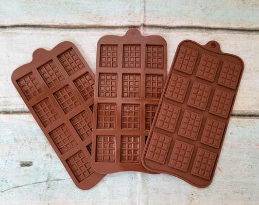 Mini chocolate bar mould