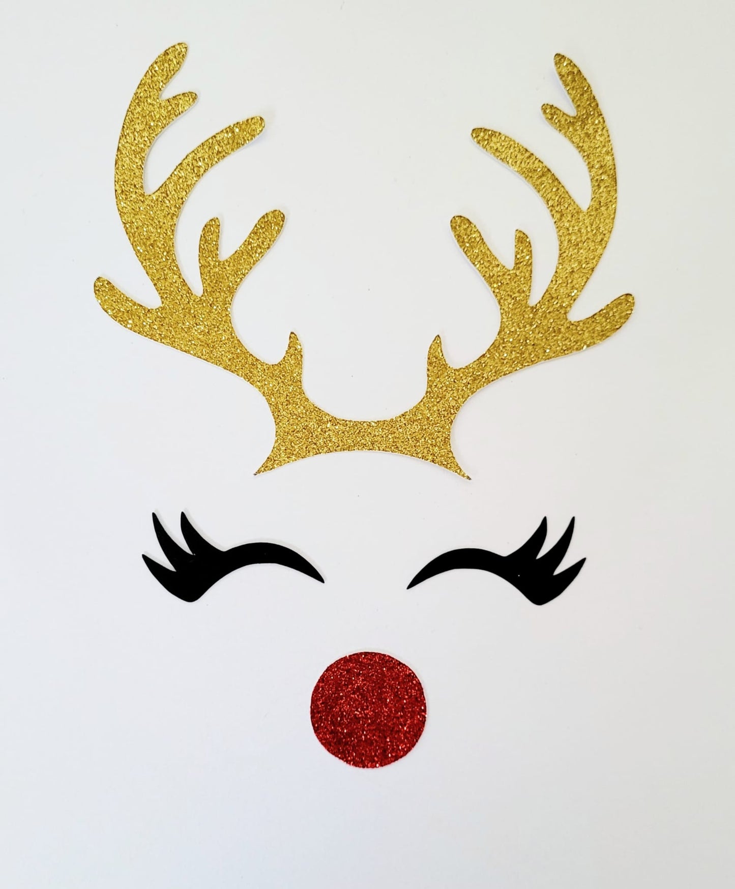 Reindeer Face Cake Topper