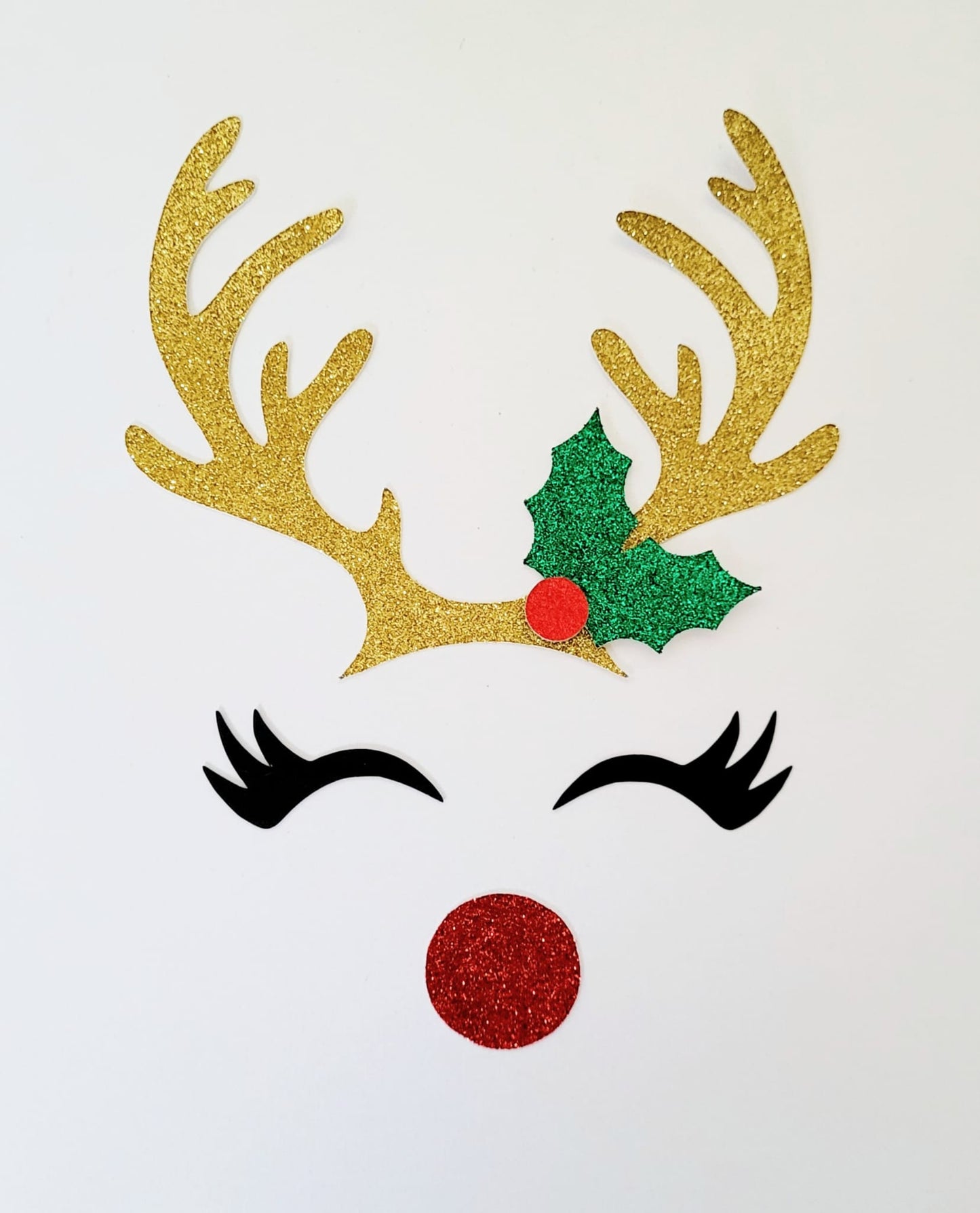 Reindeer Face Cake Topper