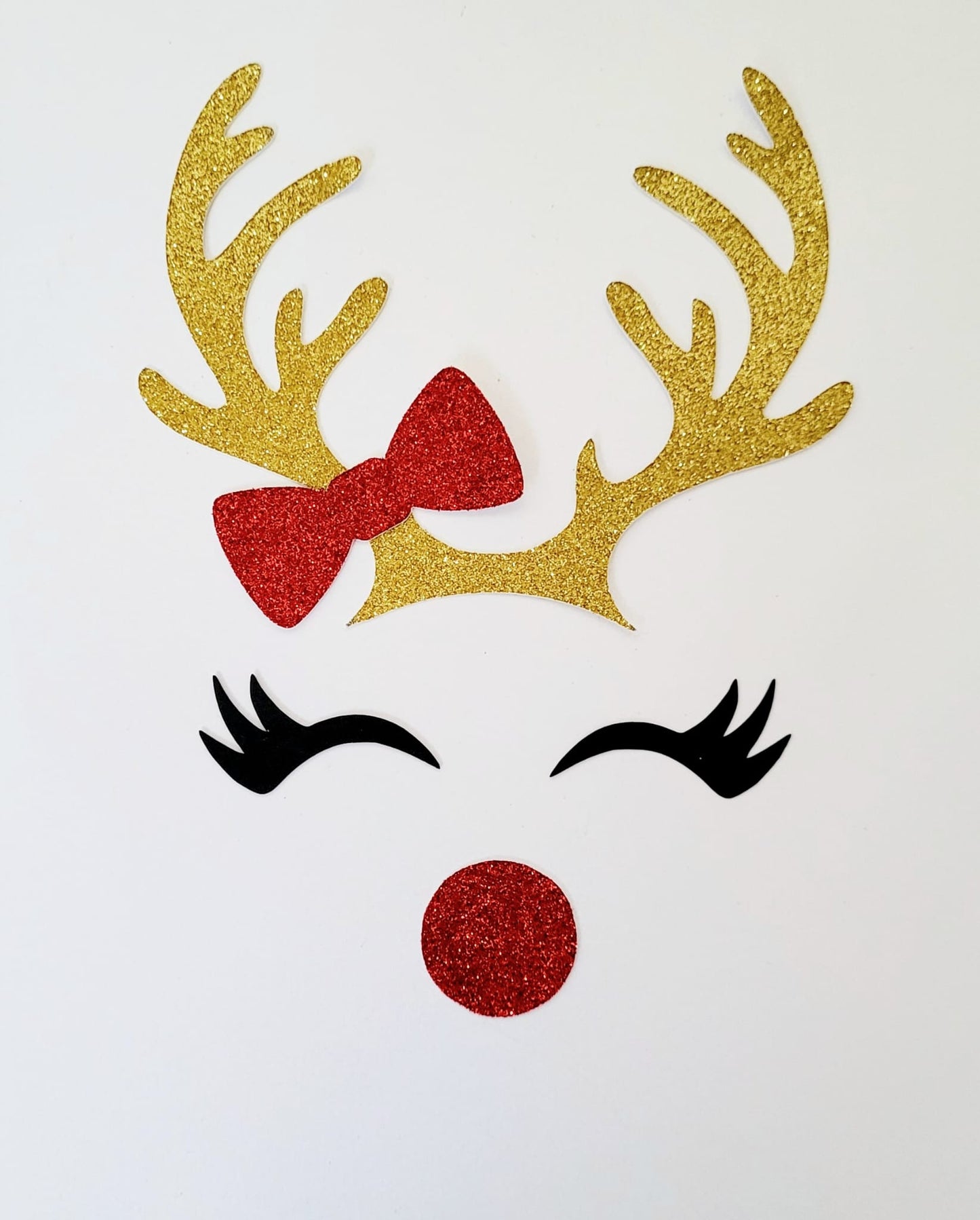 Reindeer Face Cake Topper