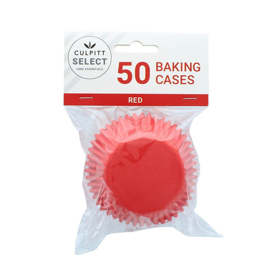 50 pack RED muffin/cupcake cases