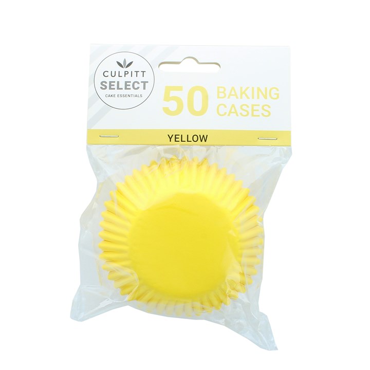 50 pack YELLOW muffin/cupcake cases