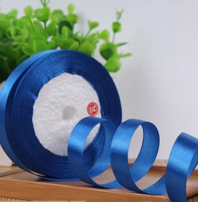 Royal Blue Satin Ribbon (15mm)