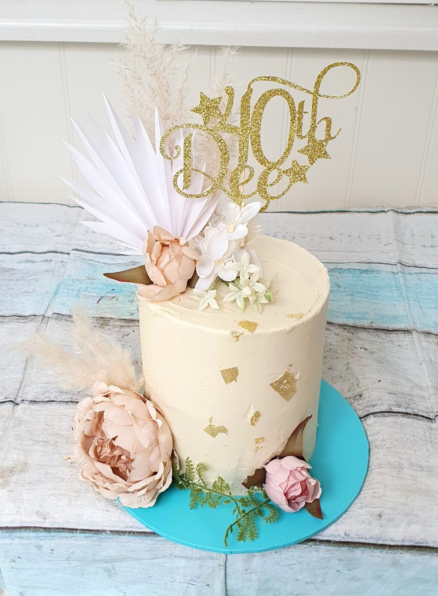 10" Tiffany Blue Masonite Cake Board